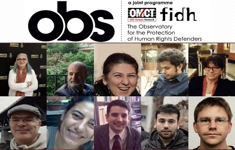 The Observatory's Urgent Appeal for the 10 HRDs Arrested