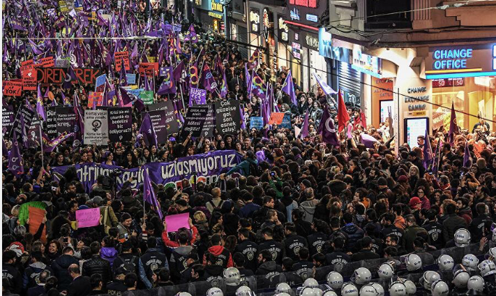 Taking to the Streets on 8 March International Women’s Day