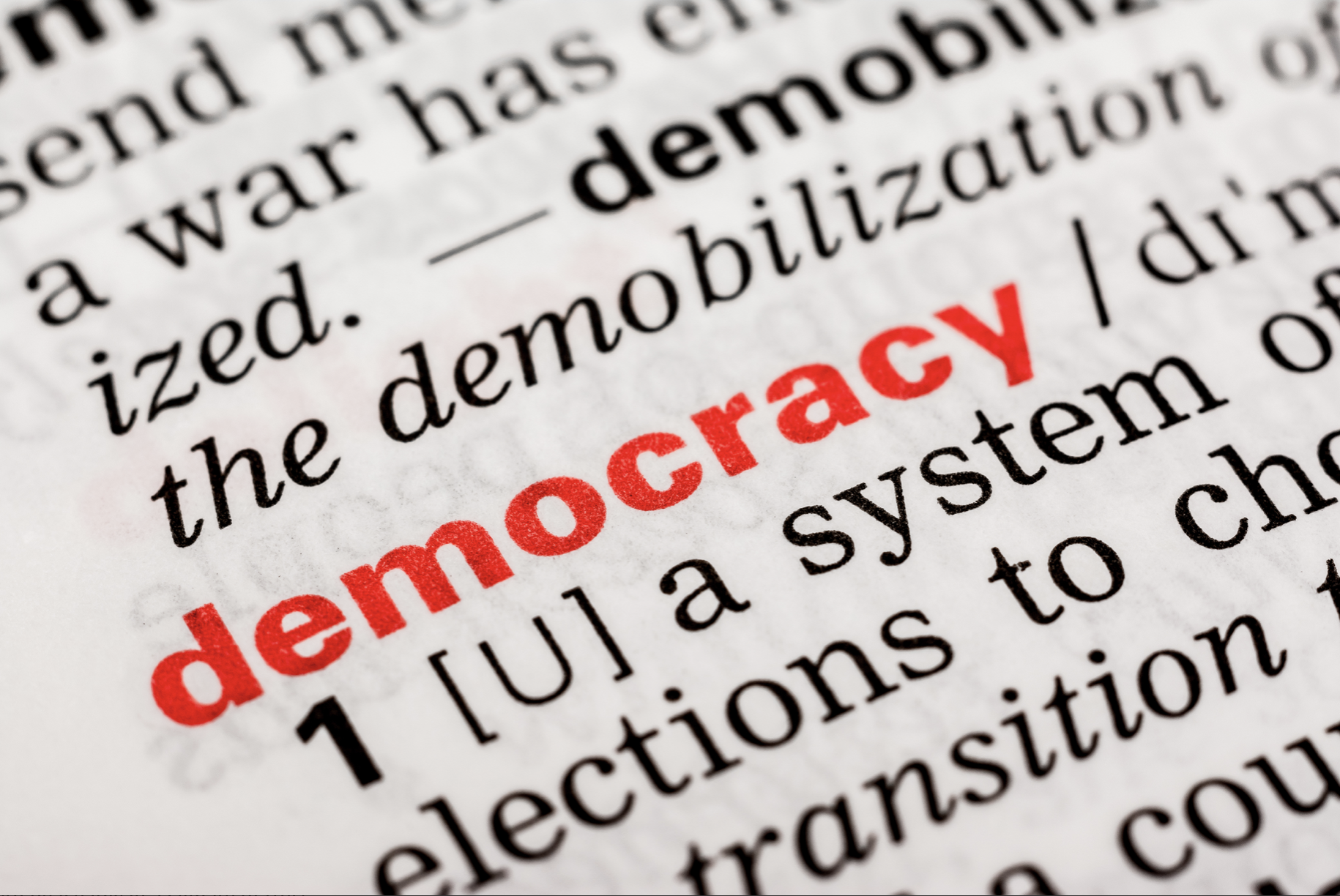 Message of the Election Results: More Human Rights and Democratization