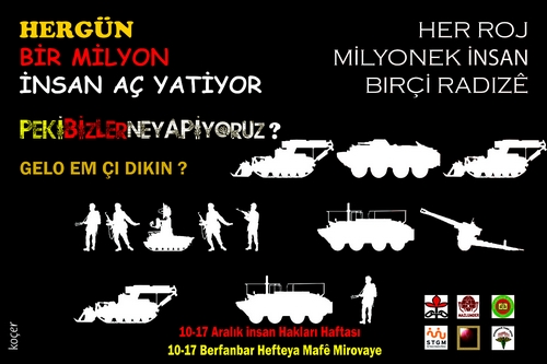 İHD Diyarbakır Şubesi 10-17 Aralık 2009 İnsan Hakları Haftası Bilboard Afişi