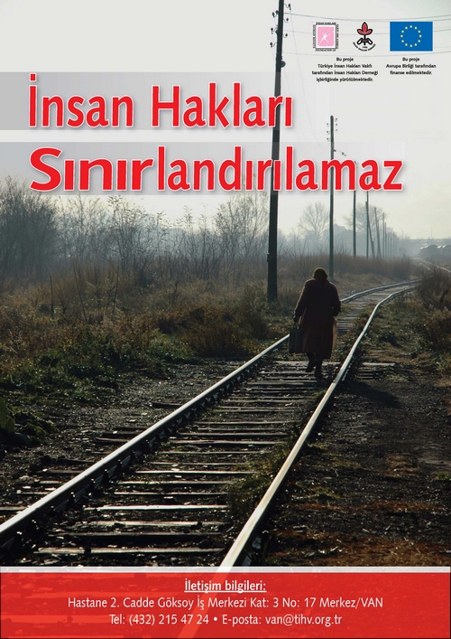 Mülteci Afişi (TİHV ve İHD) - Mayıs 2010