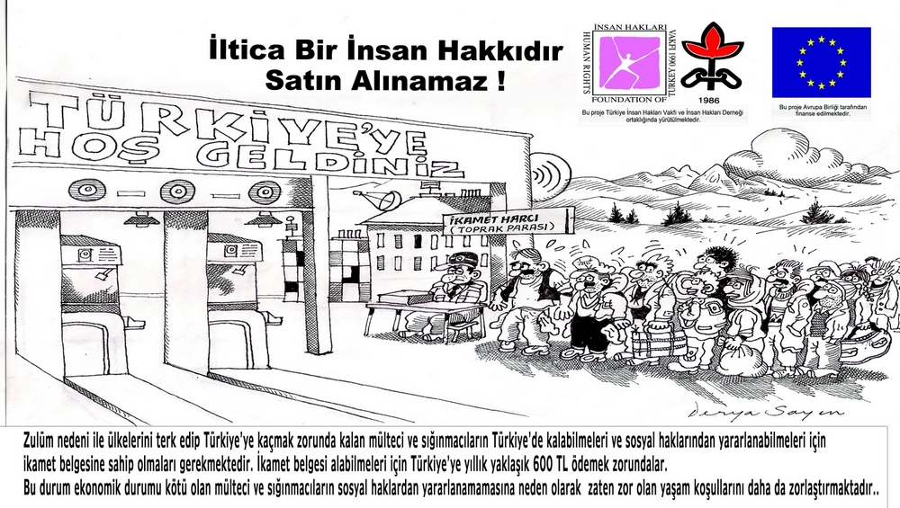 10-17 Aralık 2008 İnsan Hakları Haftası "Mülteci Afişi" Bilboard 1 - (TİHV ve İHD)