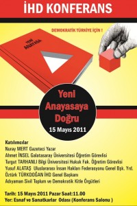 İHD Adıyaman Şubesi Konferans Afişi