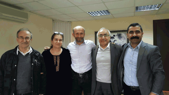 İHD ve TİHV Cumhuriyet Gazetesi'ni Ziyaret Etti