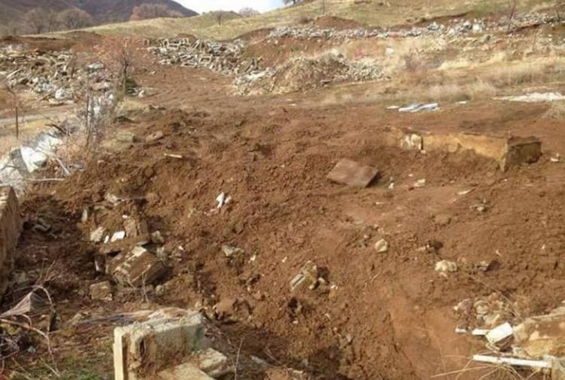 Bitlis İli Tatvan İlçesi Yukarıölek Köyü Yakınlarındaki Mezarlığın (279 Mezar) Ortadan Kaldırılmasına Dair Rapor
