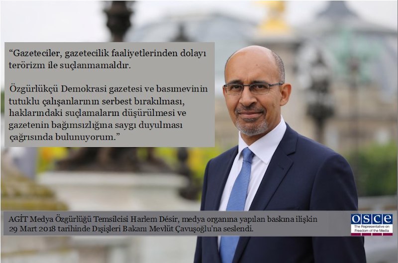Editör ve İnsan Hakları Avukatı Eren Keskin ve Diğer Özgür Gündem Gazetecileri Aleyhindeki Suçlamarın Düşürülmesi için Türkiye'ye Çağrı