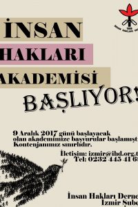 İzmir İnsan Hakları Akademisi 2017