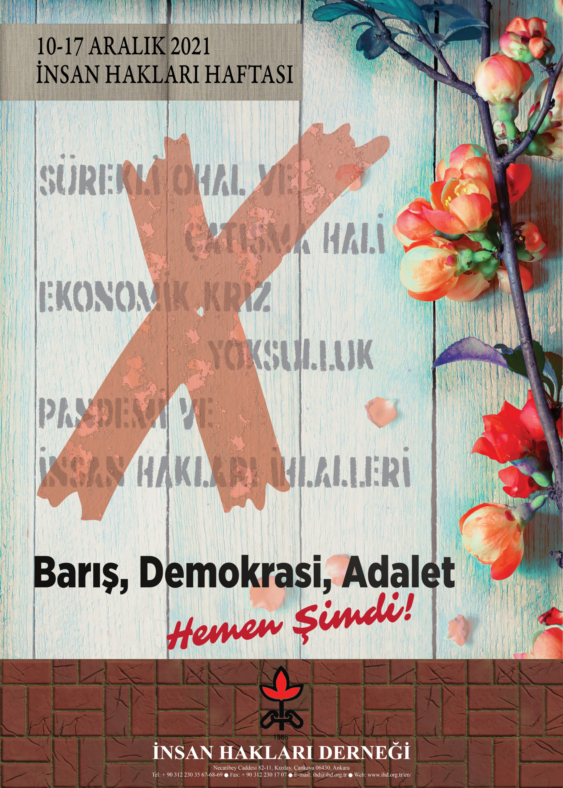 Barış, Demokrasi, Adalet Hemen Şimdi!