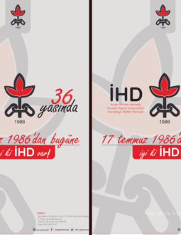İHD 36. Yıl Afişi